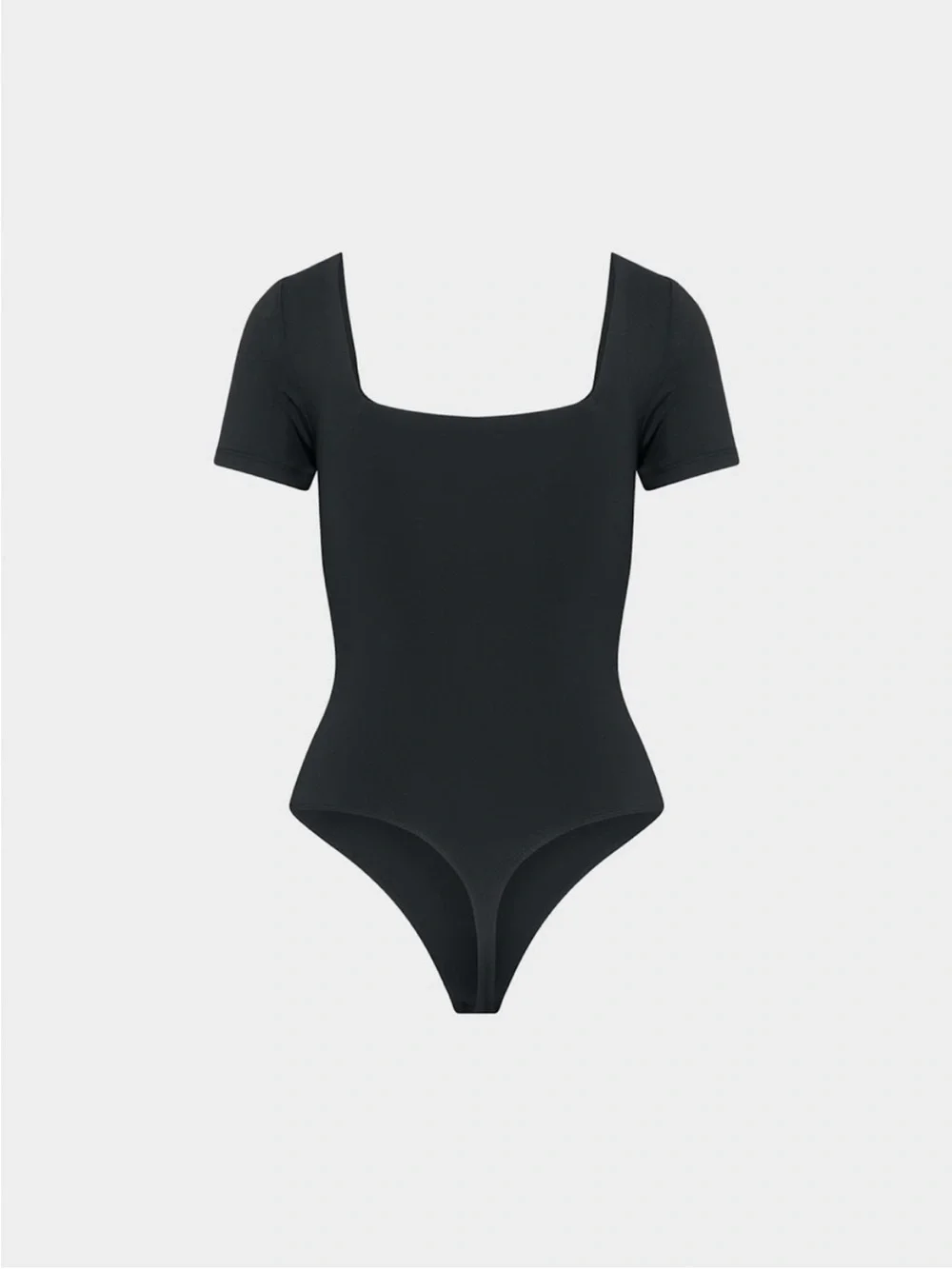 NWT Aritzia Babaton Contour Squareneck Bodysuit in Classic Black Size XS - Picture 4 of 9